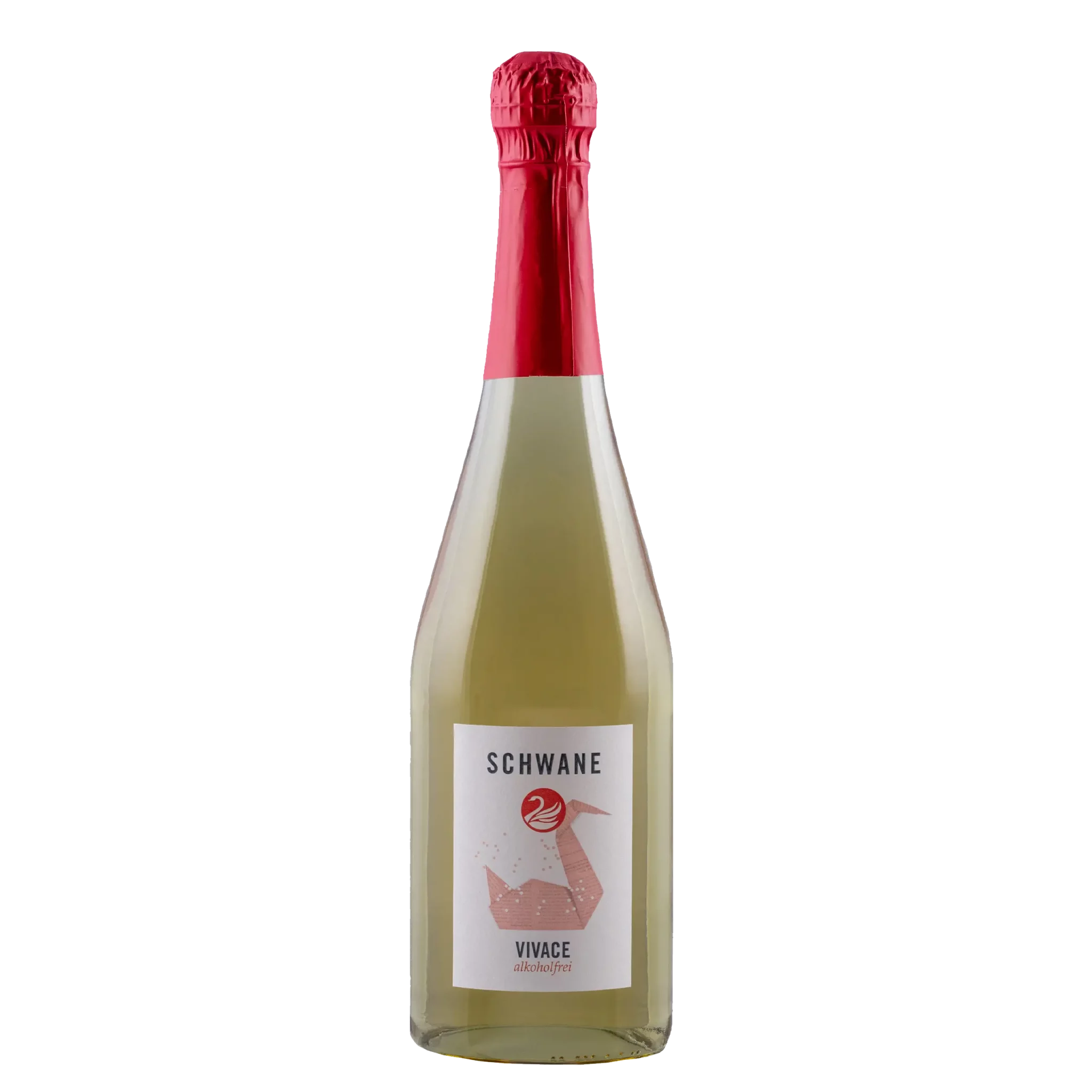 Flasche Schwane Secco alkoholfrei