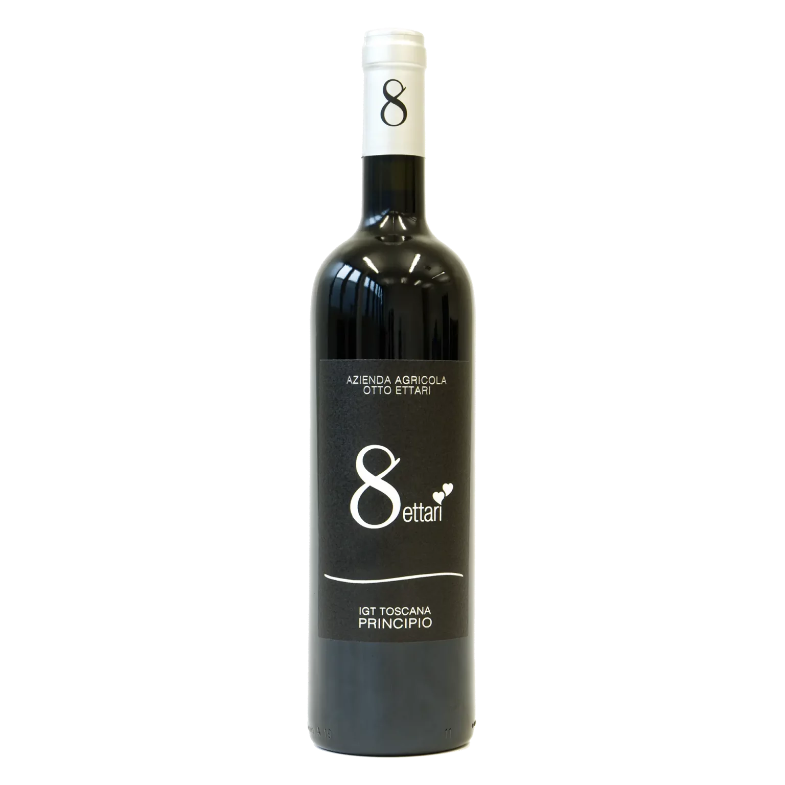 Flasche des IGT Toscana Principio
