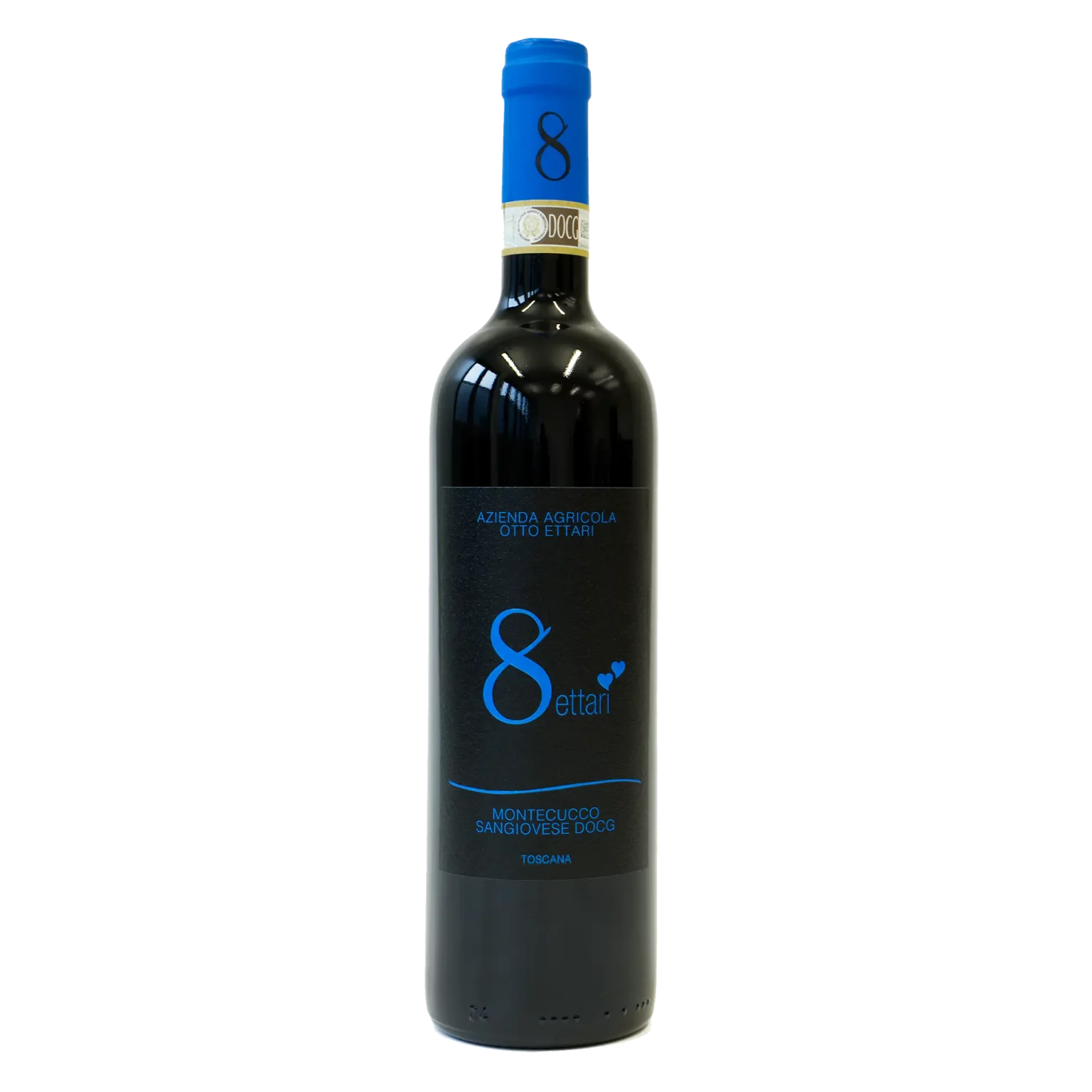 Flasche des Sangiovese Montecucco DOCG