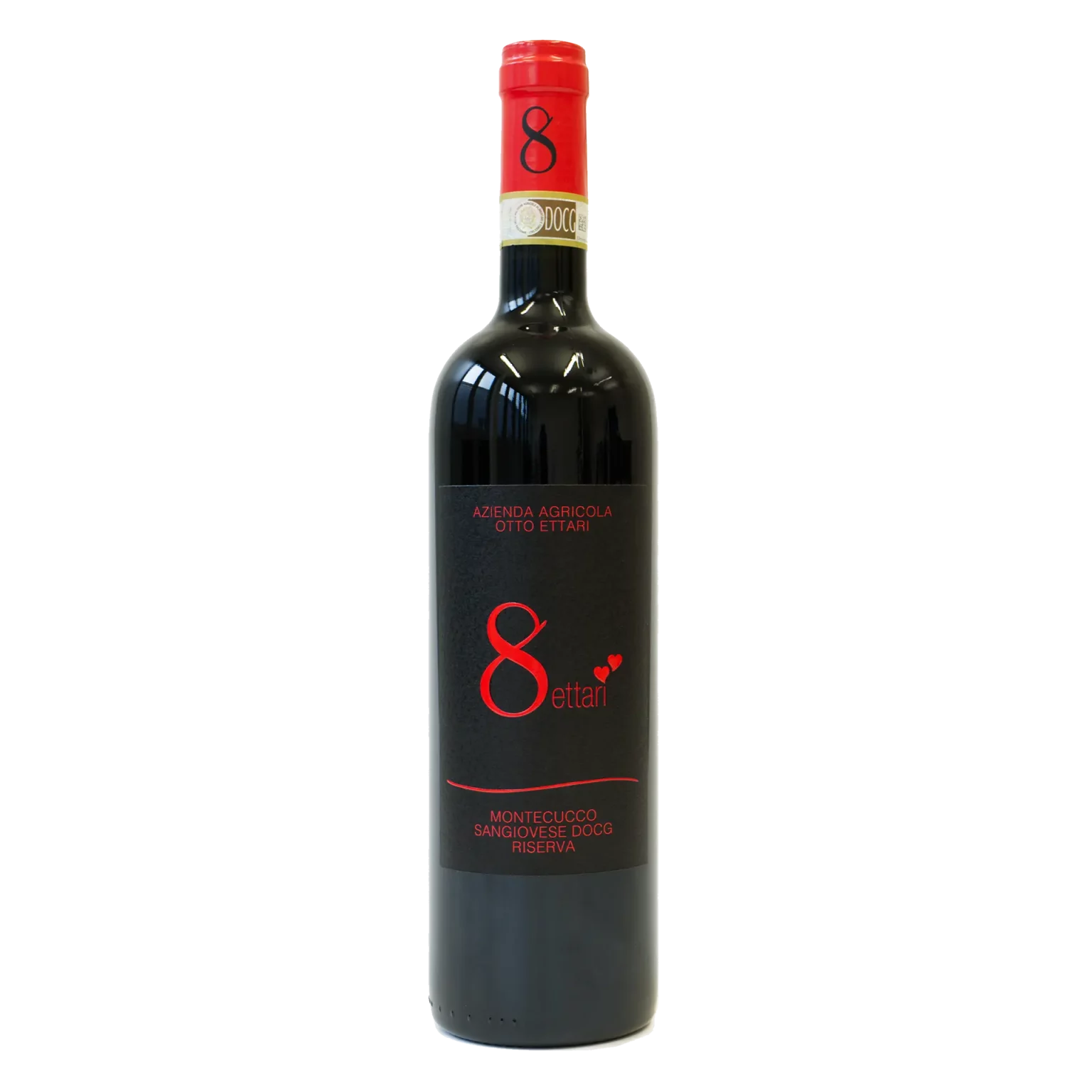 Flasche des Sangiovese Riserva