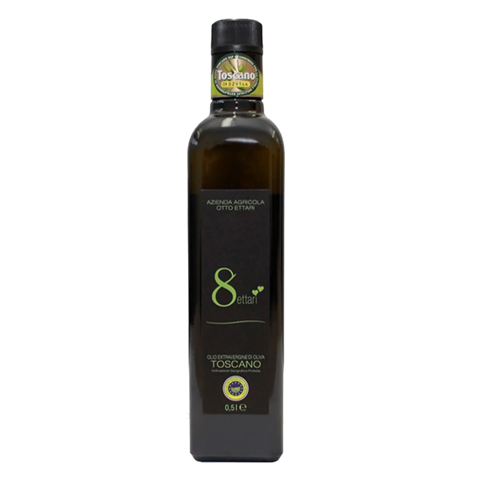 Flasche des Olivenöls von Otto Ettari