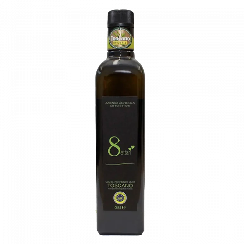 Flasche des Olivenöls von Otto Ettari